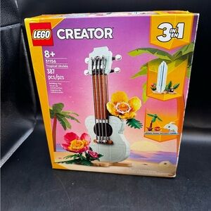 LEGO 31156 Creator 3 in 1 Tropical Ukulele New/Sealed
